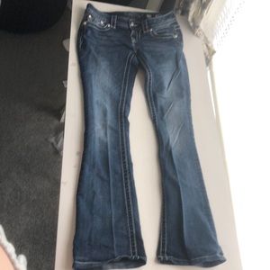 Miss Me boot cut jeans, size 25